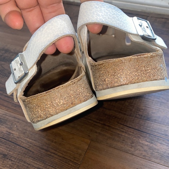 Birkenstock Cream Mules & Clogs - Picture 7 of 16